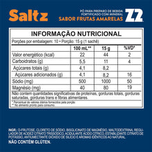 Sachê Saltz 1000 Z2 15g - Sabor Frutas Amarelas