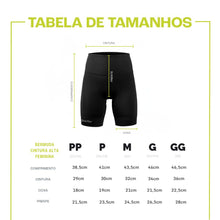 Bermuda de Compressão Masculina Cintura Alta Preta - Sportbr