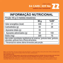 Pacote Energy Drink Power Powder Z2 900g - Sabor Iced Tangerine