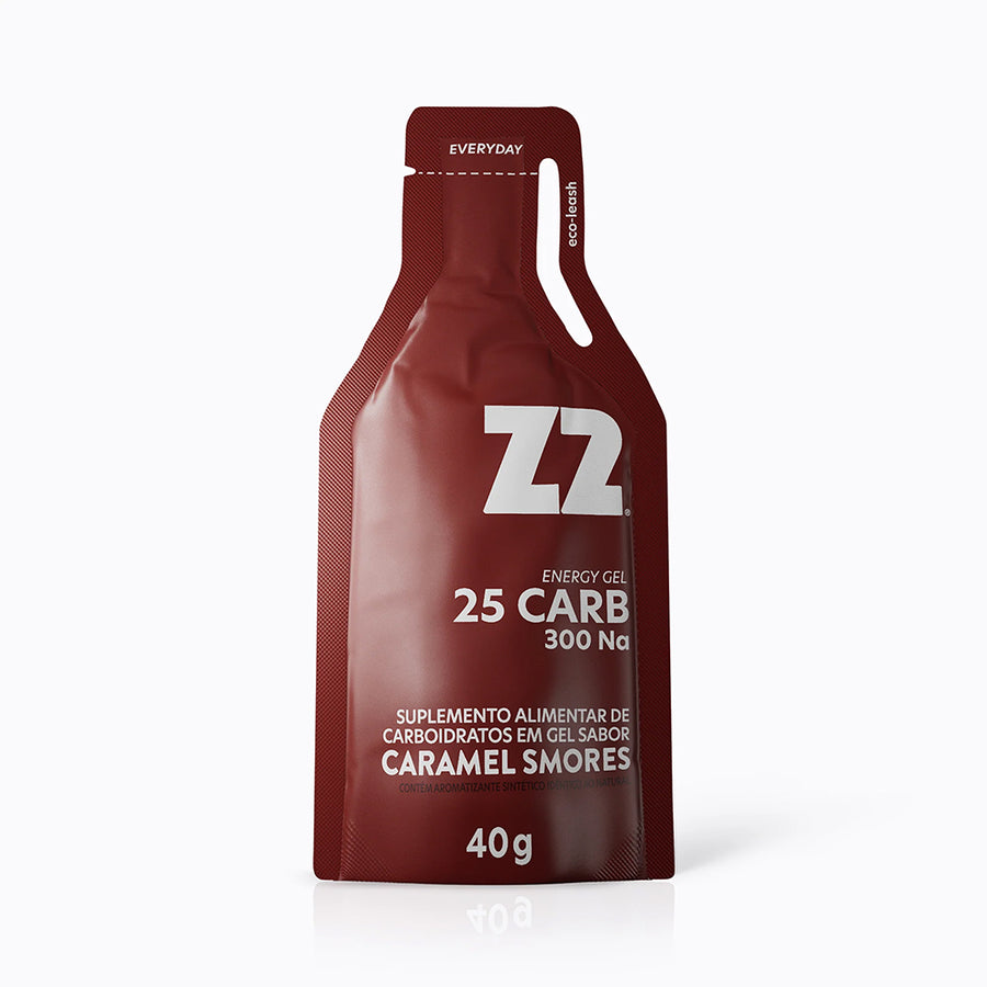 Caixa 10 Sachês Energy Gel Z2 40g - Sabor Caramel Smores 25 CARB