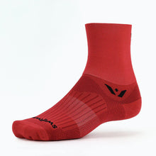 Meia De Compressão Swiftwick Aspire Four Cano Médio - Vermelha