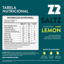 Sachê Saltz Z2 em Pó 8g - Sabor Lemon