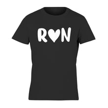 Camiseta Masculina Run Heart - Preta