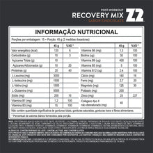 Pacote Recovery Mix Z2 675g - Sabor Chocolate