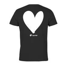 Camiseta Masculina Run Heart - Preta