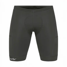 Bermuda de Compressão Masculina Para Corrida 6 Bolsos - Sportbr -  Cinza