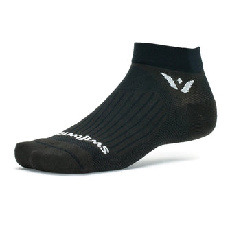 Meia de Compressão Swiftwick Aspire One Cano Baixo - Preta