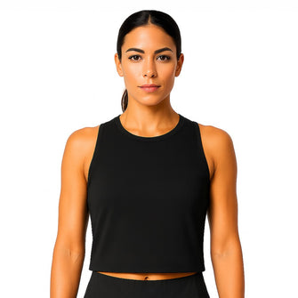 Regata Cropped Sportbr - Preta