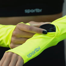 Manguito Esportivo Verão - SPORTBR - Amarelo Neon