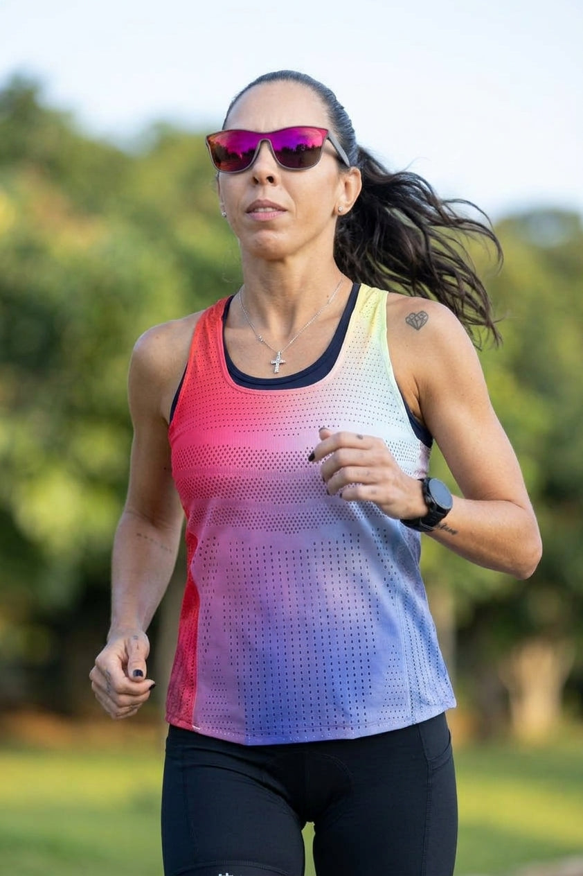 Regata Feminina para Corrida Sportbr AirMesh Run Free - Color