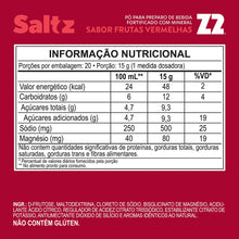Pote Saltz 500 Z2 300g - Sabor Frutas Vermelhas
