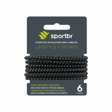 Elástico Para Cabelo de Silicone Emborrachado - SPORTBR