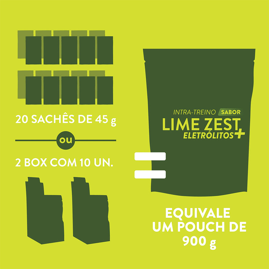 Sachê IntraTreino Power Powder Z2+ 45g Lime Zest Sportbr– SPORTBR