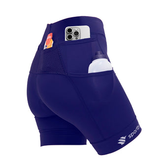Bermuda de Compressão Feminina - SPORTBR - Azul Marinho