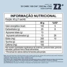 Sachê Energy Gel Z2+ 40g - Sabor Iced Coffee 25 CARB