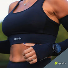 Top Camilla SPORTBR Alta Sustentação e Compressão - Preto