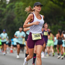 Bermuda de Compressão Feminina Para Corrida 6 Bolsos -Sportbr - Vinho