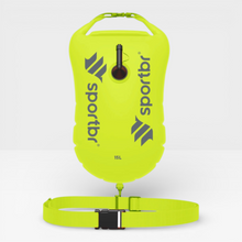 Bóia e Sinalizador para Natação em Mar Aberto - SPORTBR - Amarela