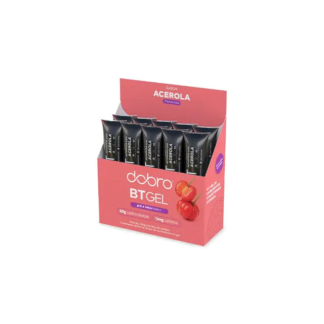 Caixa 10 sachês BT Gel 30g DOBRO - Beterraba com Acerola