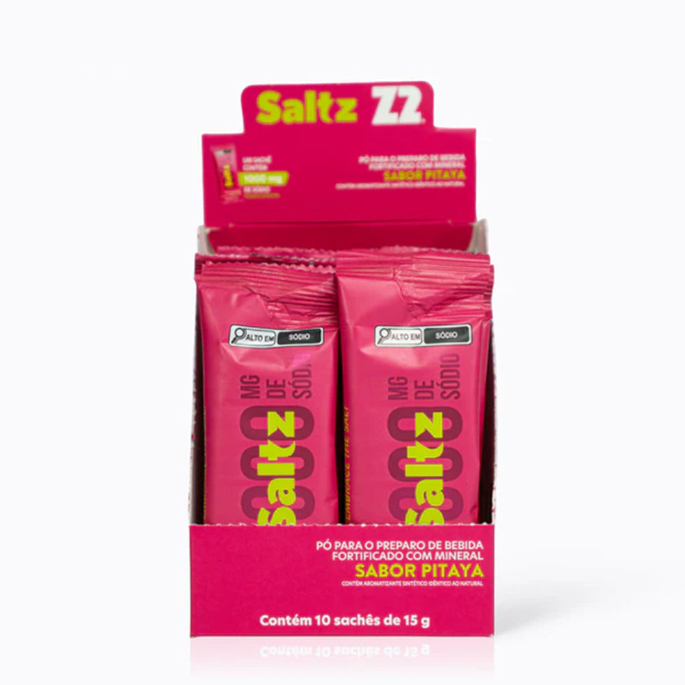 Caixa 10 Sachês Saltz 1000 Z2 15g - Sabor Pitaya