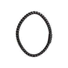 Elástico Para Cabelo de Silicone Emborrachado - SPORTBR - Marrom