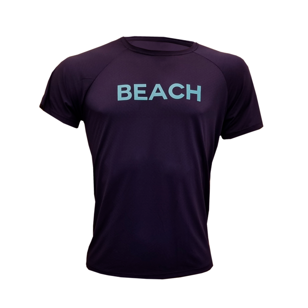 Camiseta Sportbr masculina - Azul marinho estampa BEACH, conforto e praticidade durante os treinos. Feita de poliamida, um tecido leve e flexível. Termorreguladora e bacteriostática, evitando o superaquecimento e odores fortes. Ideal para atividades esportivas, proporcionando liberdade de movimento e secagem rápida.