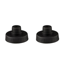 Par de Tampas Reposição Garrafa Squeeze Fitletic - Preto