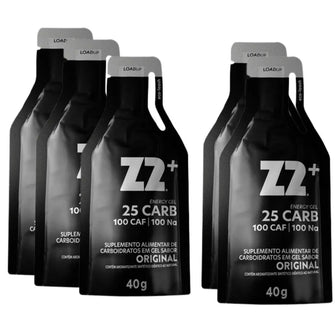 Caixa 10 Sachês Energy Gel Z2+ 40g - Sabor Original 25 CARB