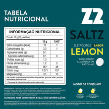 Caixa 10 Sachês Saltz Z2 em Pastilha 13g - Sabor Lemon