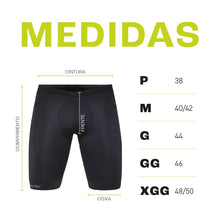 Bermuda de Compressão Masculina Para Corrida 6 Bolsos - Sportbr - Azul Marinho