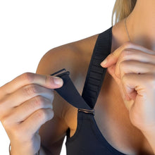 Top de Alta Sustentação com Alça Regulável e Bojo SPORTBR - Preto