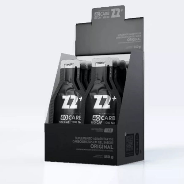 Caixa 10 Sachês Energy Gel Z2+ 55g - Sabor Original 40 CARB– SPORTBR