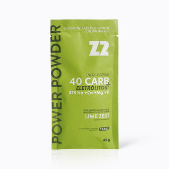Sachê Energy Drink Power Powder Z2+ 45g - Sabor Lime Zest
