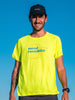 Camiseta Masculina Julia Sette Mood - Amarelo Neon