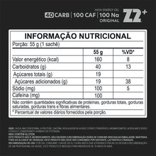 Sachê Energy Gel Z2+ 55g - Sabor Original 40 CARB