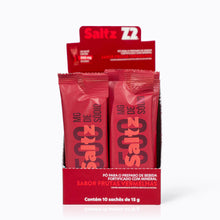 Caixa 10 Sachês Saltz 500 Z2 15g - Sabor Frutas Vermelhas