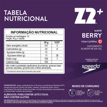 Sachê Energy Gel Z2+ Speedo - Sabor Berry