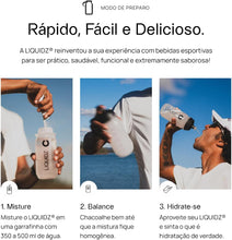 Sachê LIQUIDZ Eletrólitos em Pó 5 g - Sabor Tangerina
