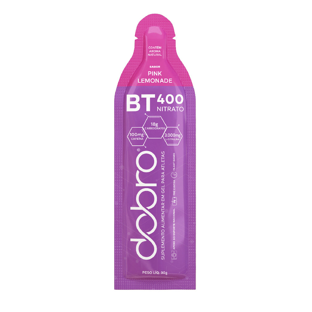 Sachê BT 400 Nitrato Gel 30g DOBRO - Sabor Pink Lemonade
