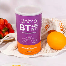 Lata BT Nitrato Pré e Intra Treino DOBRO - Laranja com Morango