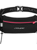 Pochete Corrida com Porta Gel e Bolso Extra Ultimate II Zíper Rosa - Fitletic. Feita com neoprene resistente à água. Com zíper, proporcionando fácil acesso aos itens armazenados. Porta Gel: espaço específico para guardar géis energéticos. Bolso Expansível: guarda documentos, cartões e dinheiro com segurança. Bolso Extra: espaço adicional para itens pequenos e essenciais. Grip de Silicone: evita que o cinto pule durante o movimento. Cinto Ajustável: Com ajuste duplo na cintura. Com porta número.