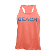 Regata Sportbr feminina - Salmão estampa BEACH, conforto e praticidade durante os treinos. Feita de poliamida, um tecido leve e flexível. Termorreguladora e bacteriostática, evitando o superaquecimento e odores fortes. Ideal para atividades esportivas, proporcionando liberdade de movimento e secagem rápida.
