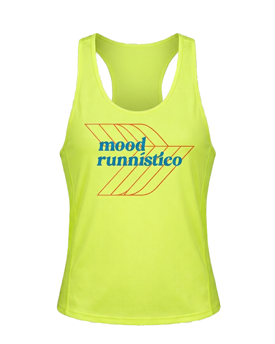 Regata Feminina Julia Sette Mood - Amarelo Neon