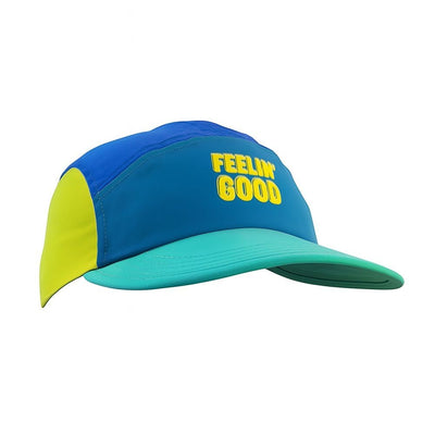 Boné de Corrida Dry Fit Azul e Amarelo - Sportbr