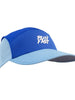 Boné de corrida azul e azul claro da SPORTBR com logo branco 