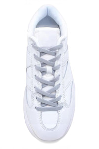 Cadarço Elástico Lock Laces - FLAT Cinza