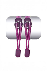 Cadarço Elastico Lock Laces - Roxo