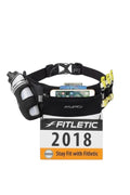 Cinto de Hidratação para Corrida  Com Garrafa Fully Loaded Fitletic Preto