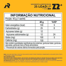 SPORTBR Sachê Energy Gel Z2+ 40g Sabor Original com 25g de carboidratos e 100mg de cafeína. Suplemento alimentar em gel.