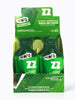 Caixa com 10 sachês de Energy Gel Z2 sabor Água de Coco, suplemento alimentar em gel para corredores da Maratona do Rio.
